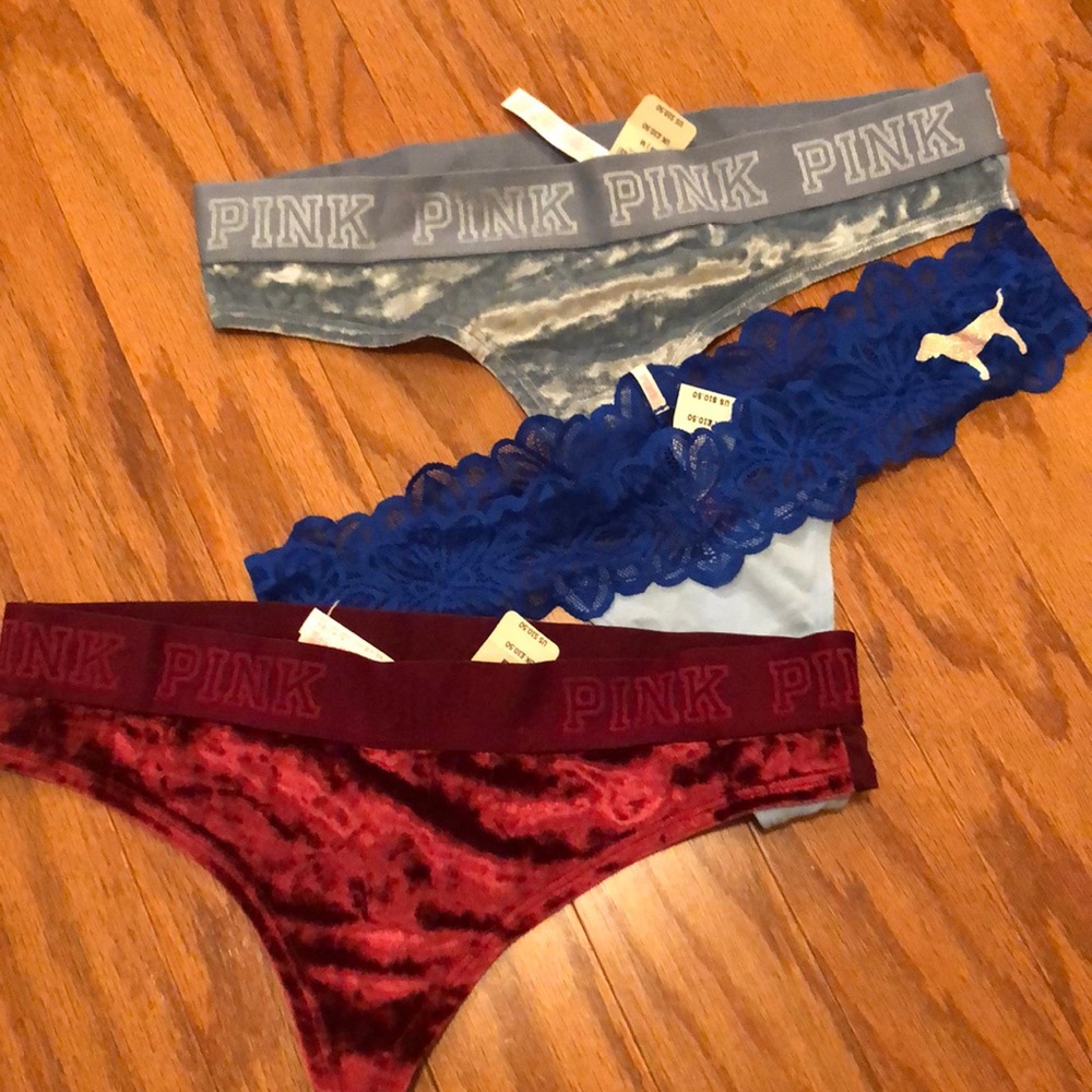 NEW Pink VS thongs